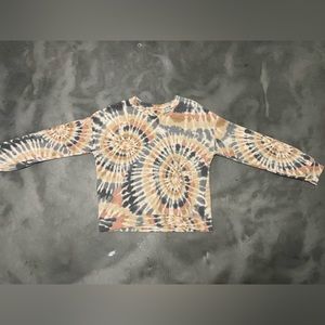 Tie die soft long sleeve